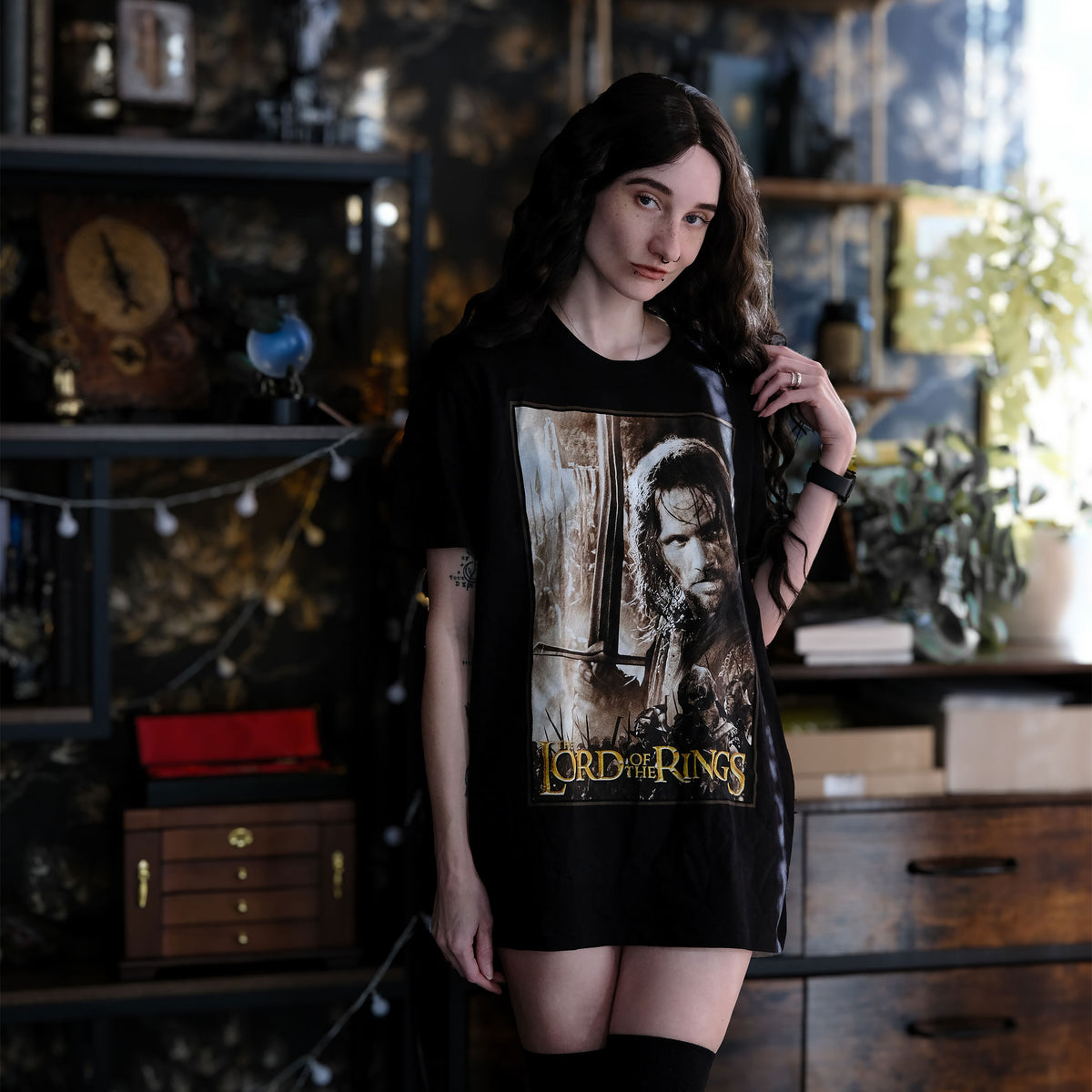 Produktbild Aragorn Hero T-Shirt schwarz - Der Herr der Ringe