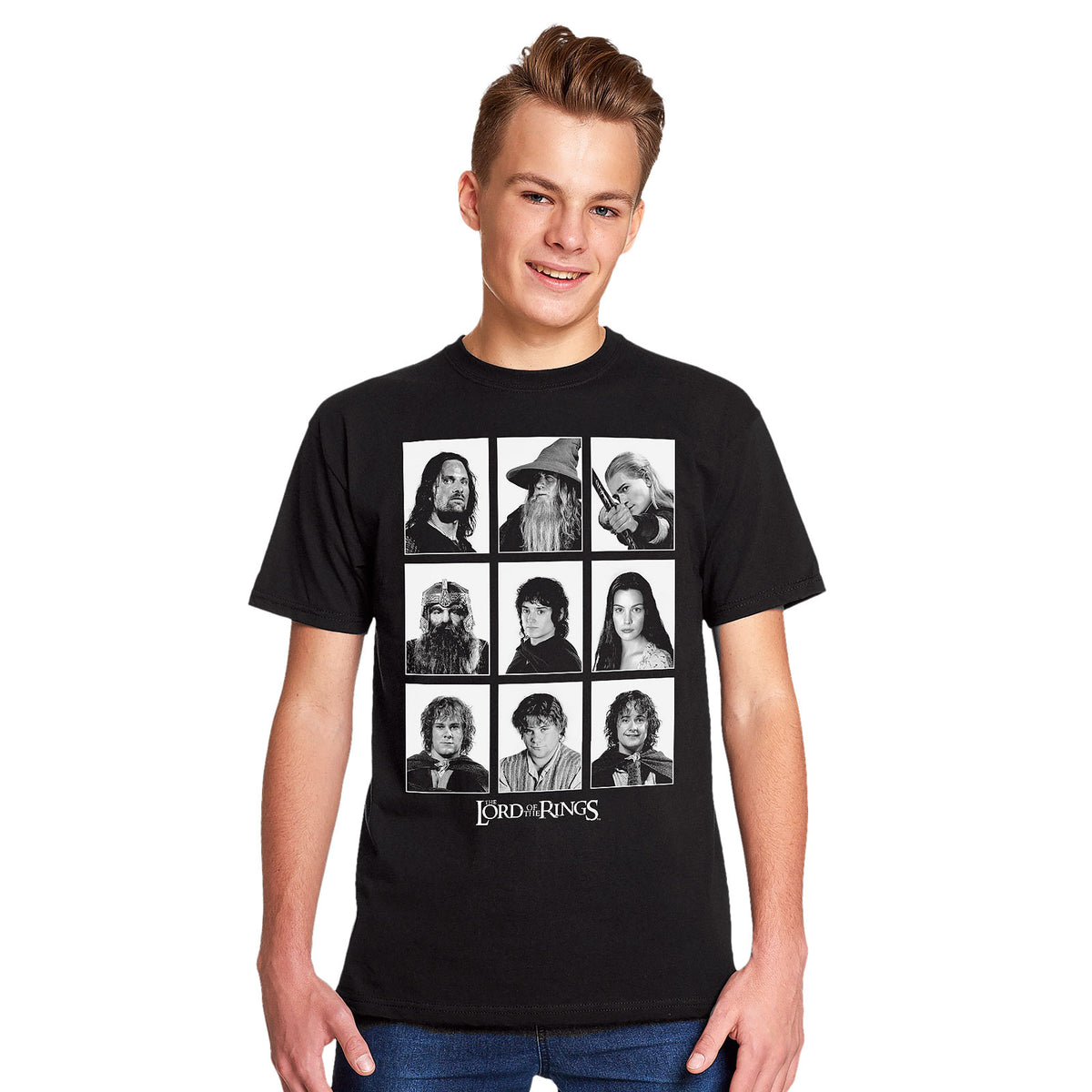 Produktbild Der Herr der Ringe - Crew T-Shirt schwarz