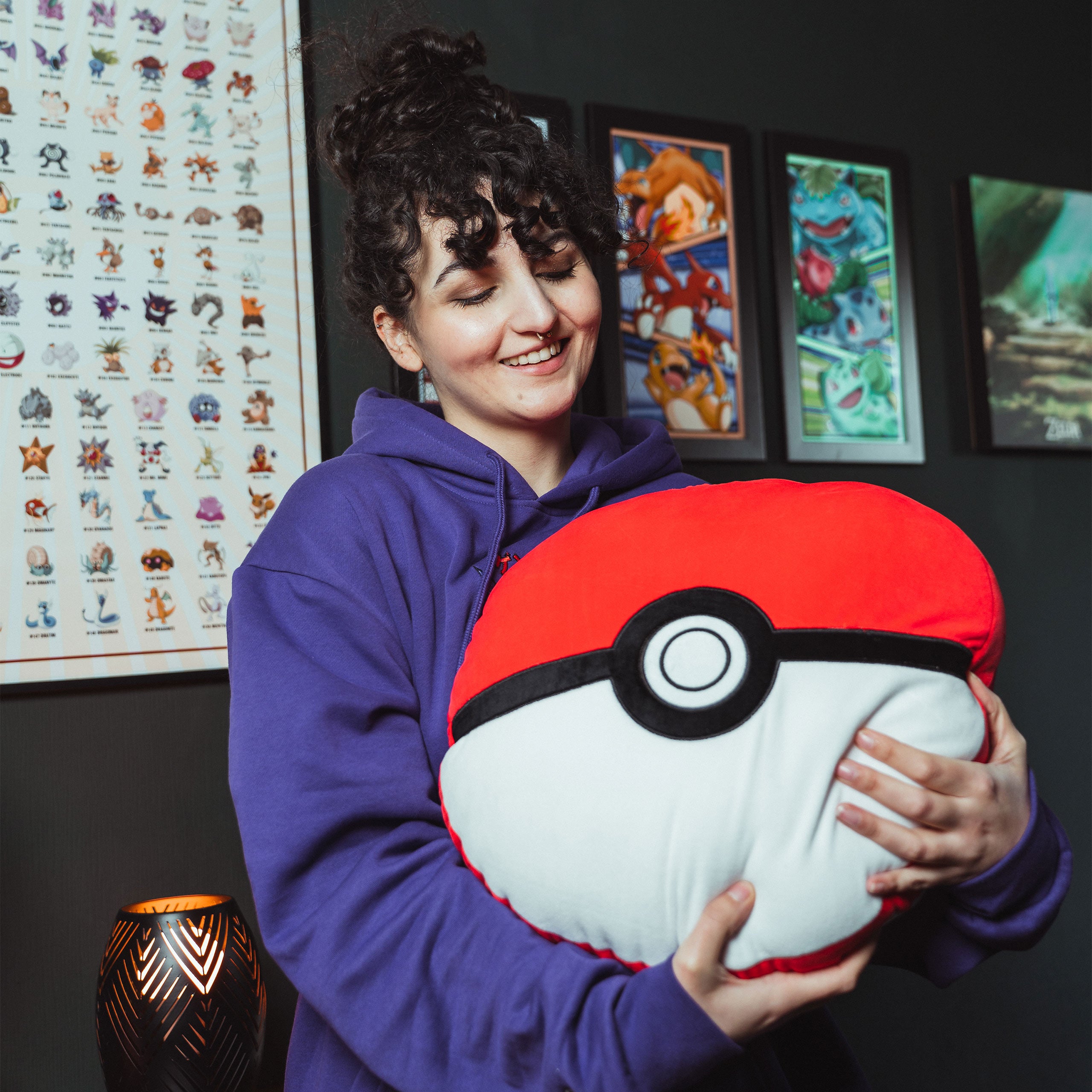 Produktbild Pokemon - Pokeball Kissen 36cm