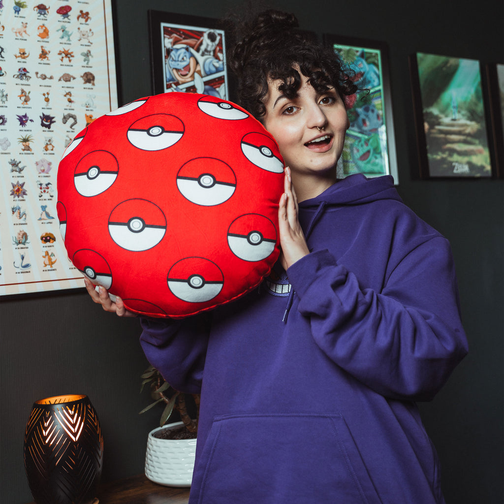 Produktbild Pokemon - Pokeball Kissen 36cm