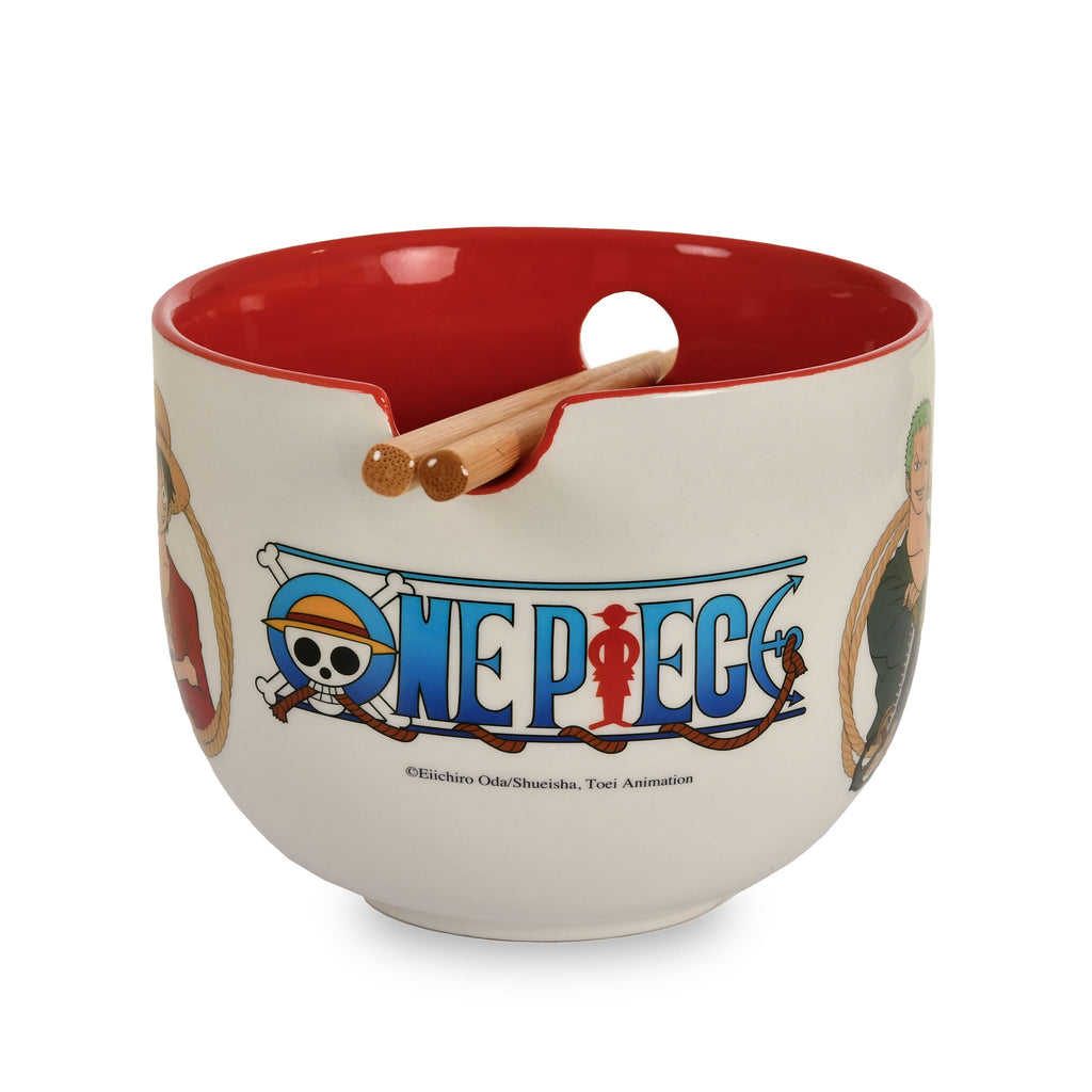 Produktbild One Piece - Monkey D. Luffy Ramen Schale mit Ess-Stäbchen