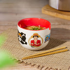 Produktbild One Piece - Monkey D. Luffy Ramen Schale mit Ess-Stäbchen