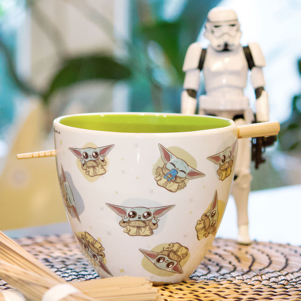 Produktbild Grogu Ramen Schale mit Ess-Stäbchen - Star Wars The Mandalorian