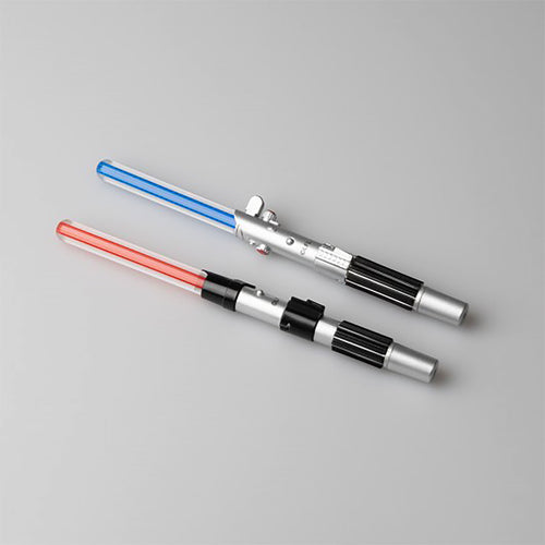 Produktbild Star Wars - Darth Vader und Luke Skywalker Kugelschreiber Set mit Leuchtfunktion