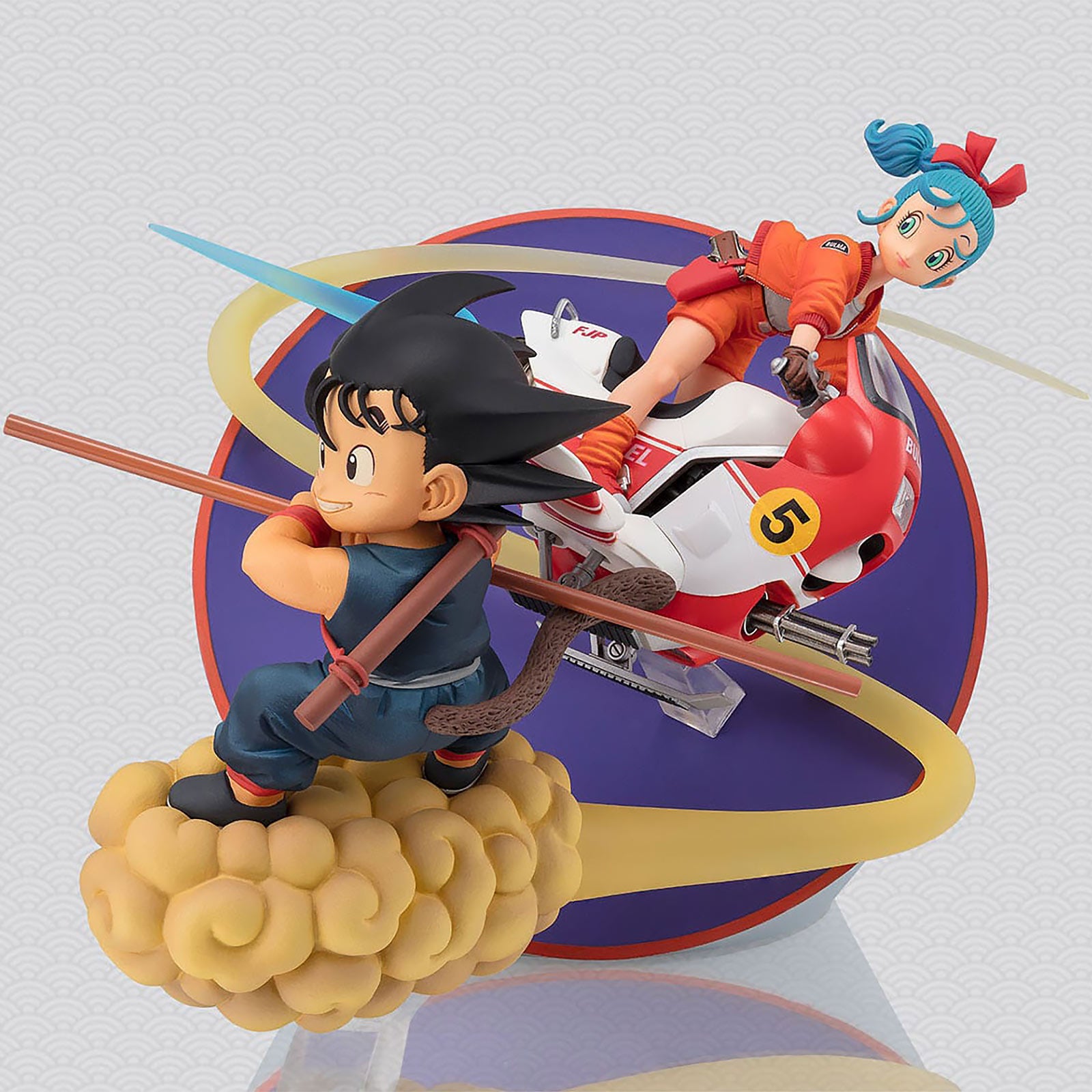 Produktbild Dragon Ball - Son Goku & Bulma Statue