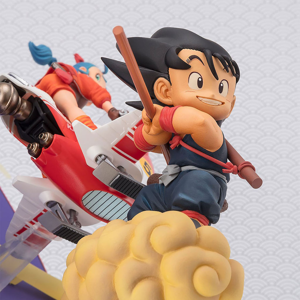 Produktbild Dragon Ball - Son Goku & Bulma Statue