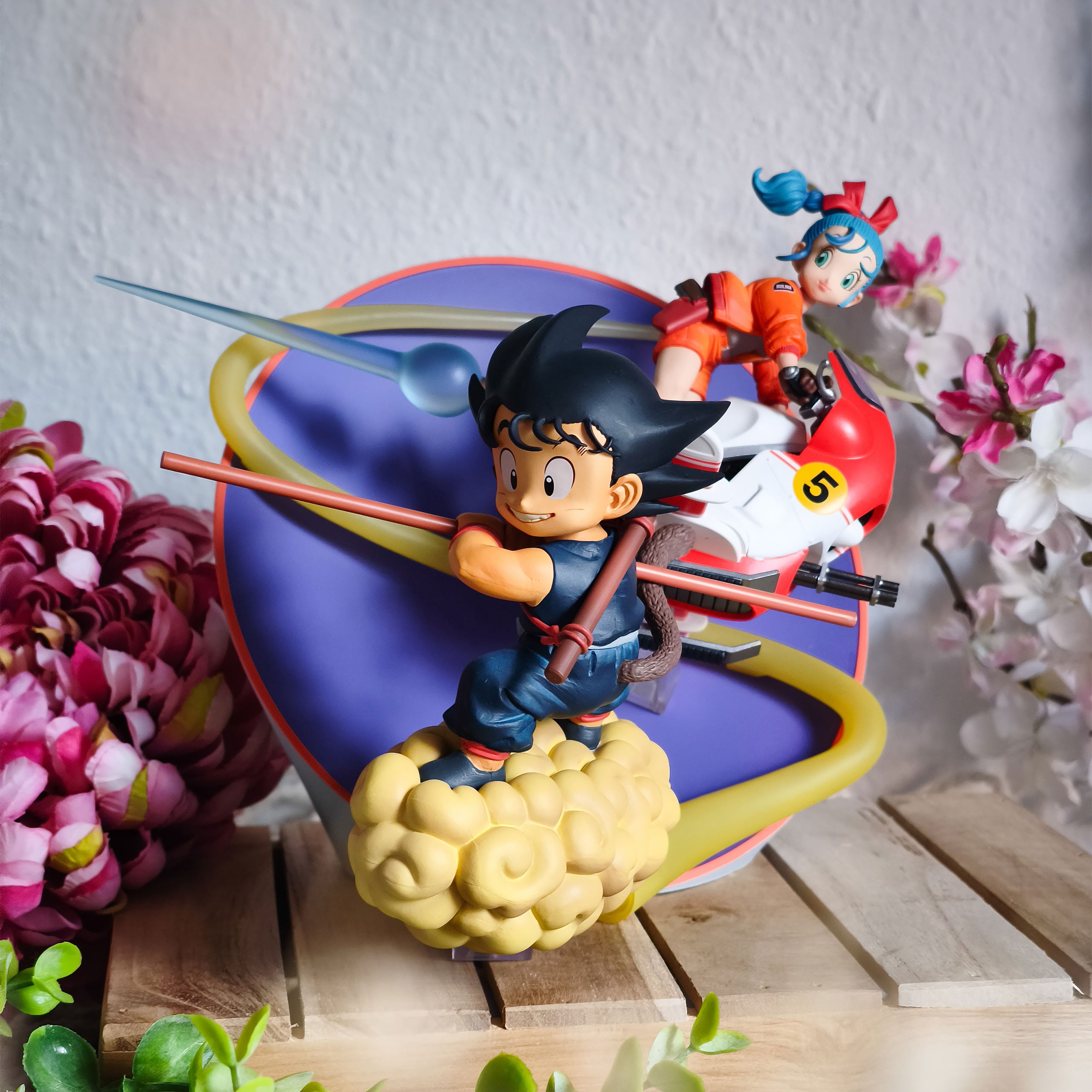 Produktbild Dragon Ball - Son Goku & Bulma Statue