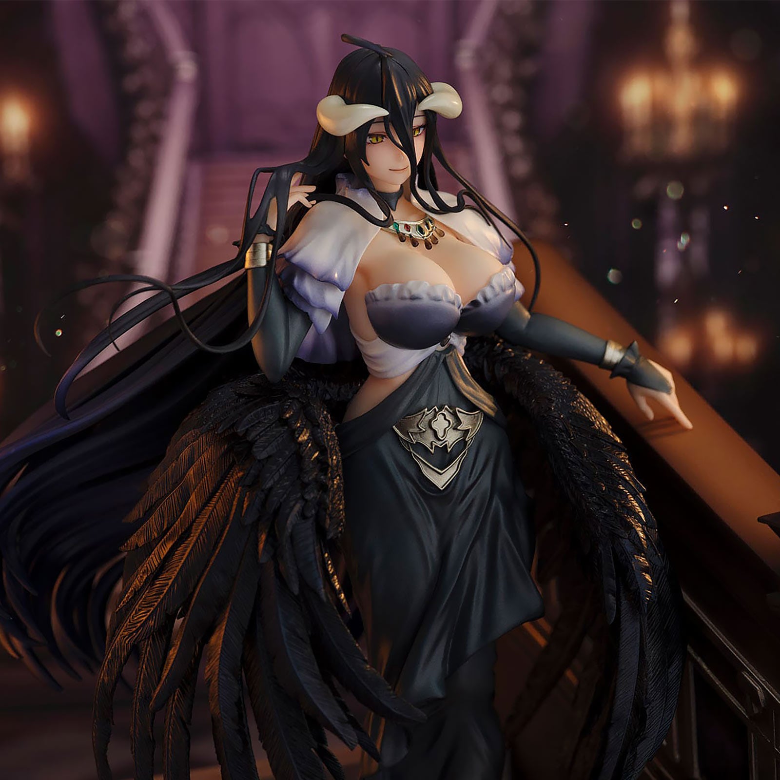 Produktbild Overlord - Albedo 1:7 Figur Jet Black Dress Version