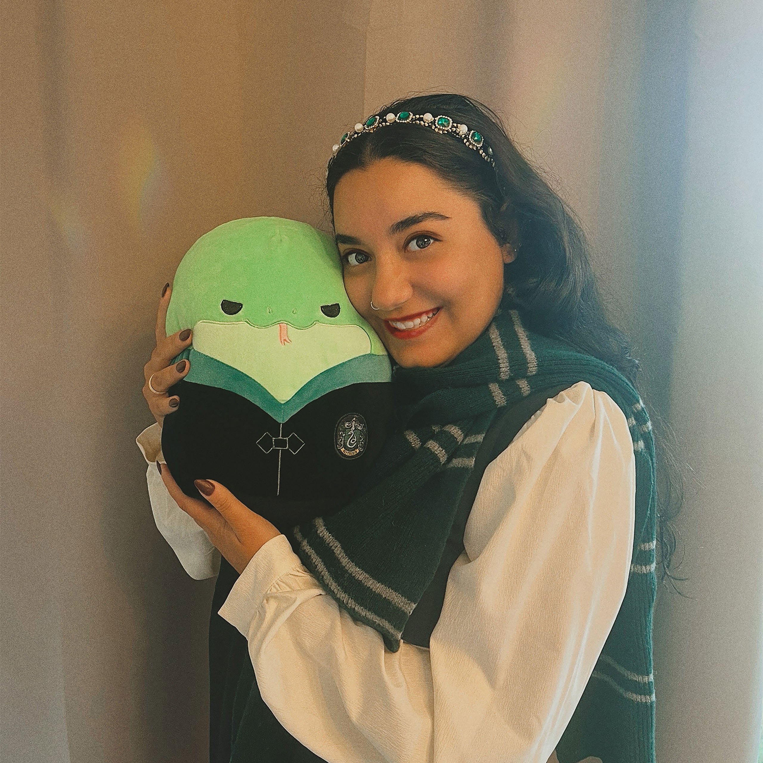 Produktbild Harry Potter - Slytherin Schlange in Robe Squishmallows Plüsch Figur