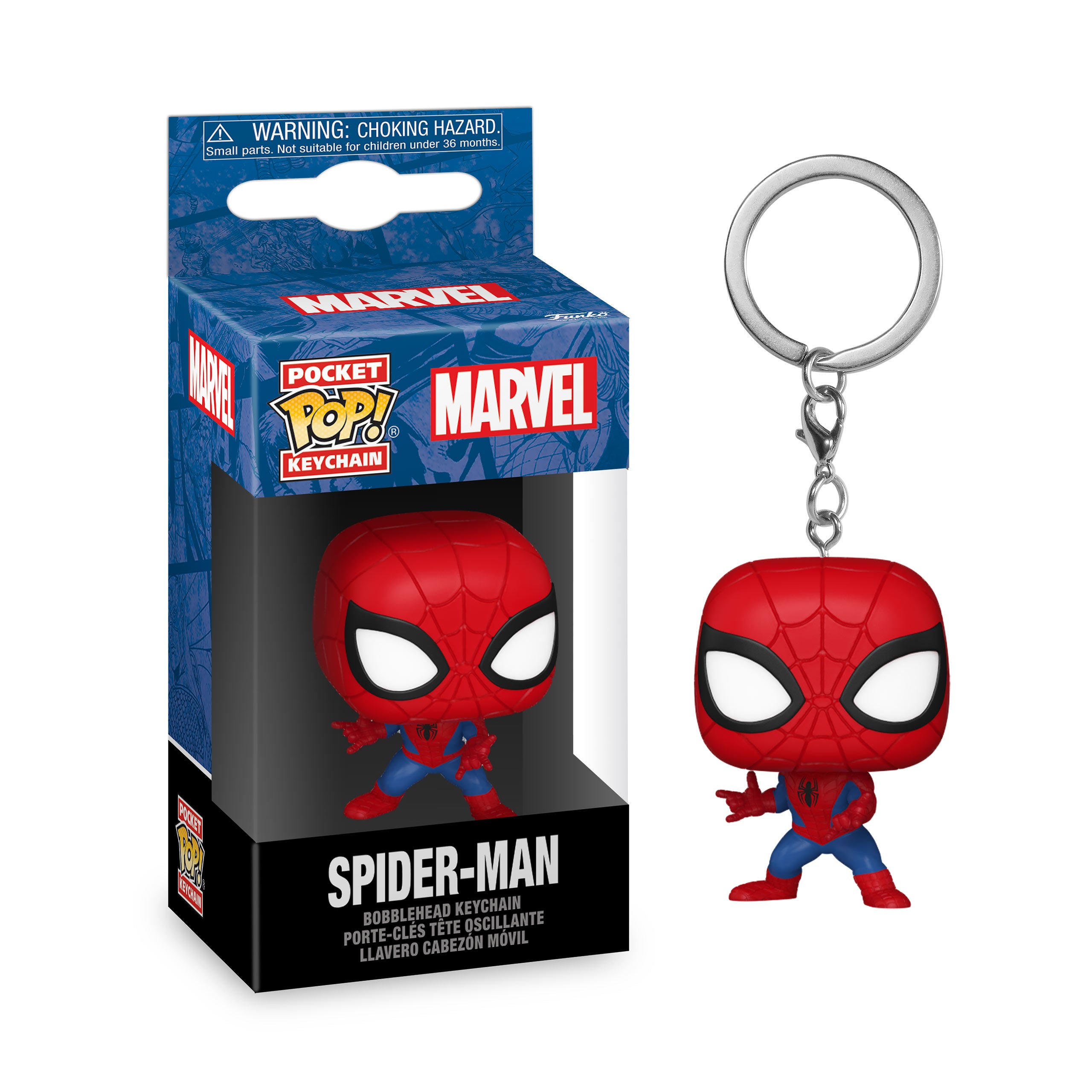 Produktbild Spider-Man - Marvel New Classics Funko Pop Schlüsselanhänger