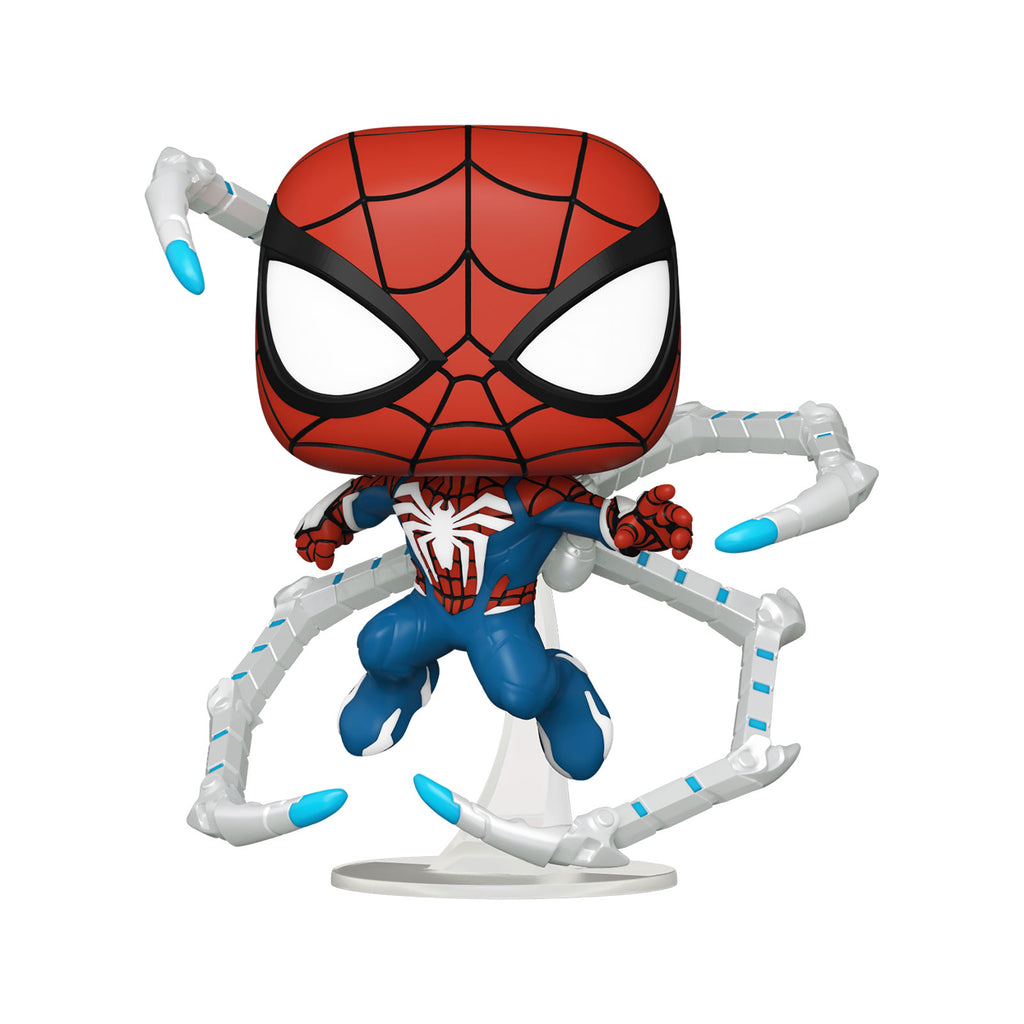 Produktbild Spider-Man 2 - Peter Parker Advanced Suit 2.0 Marvel Funko Pop Wackelkopf-Figur