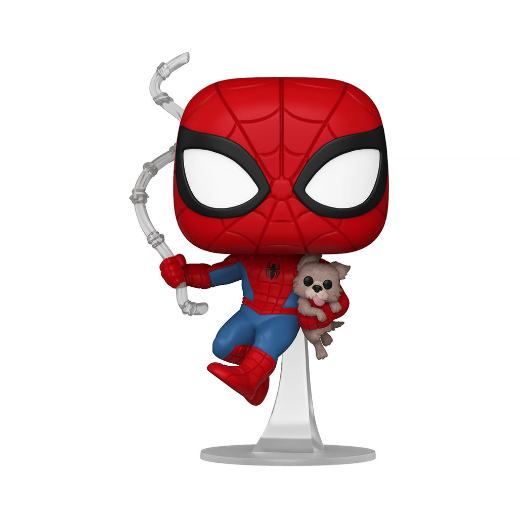 Produktbild Spider-Man - Spider with Sandwich the Dog Marvel Funko Pop Wackelkopf-Figur