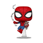 Produktbild Spider-Man - Spider with Sandwich the Dog Marvel Funko Pop Wackelkopf-Figur