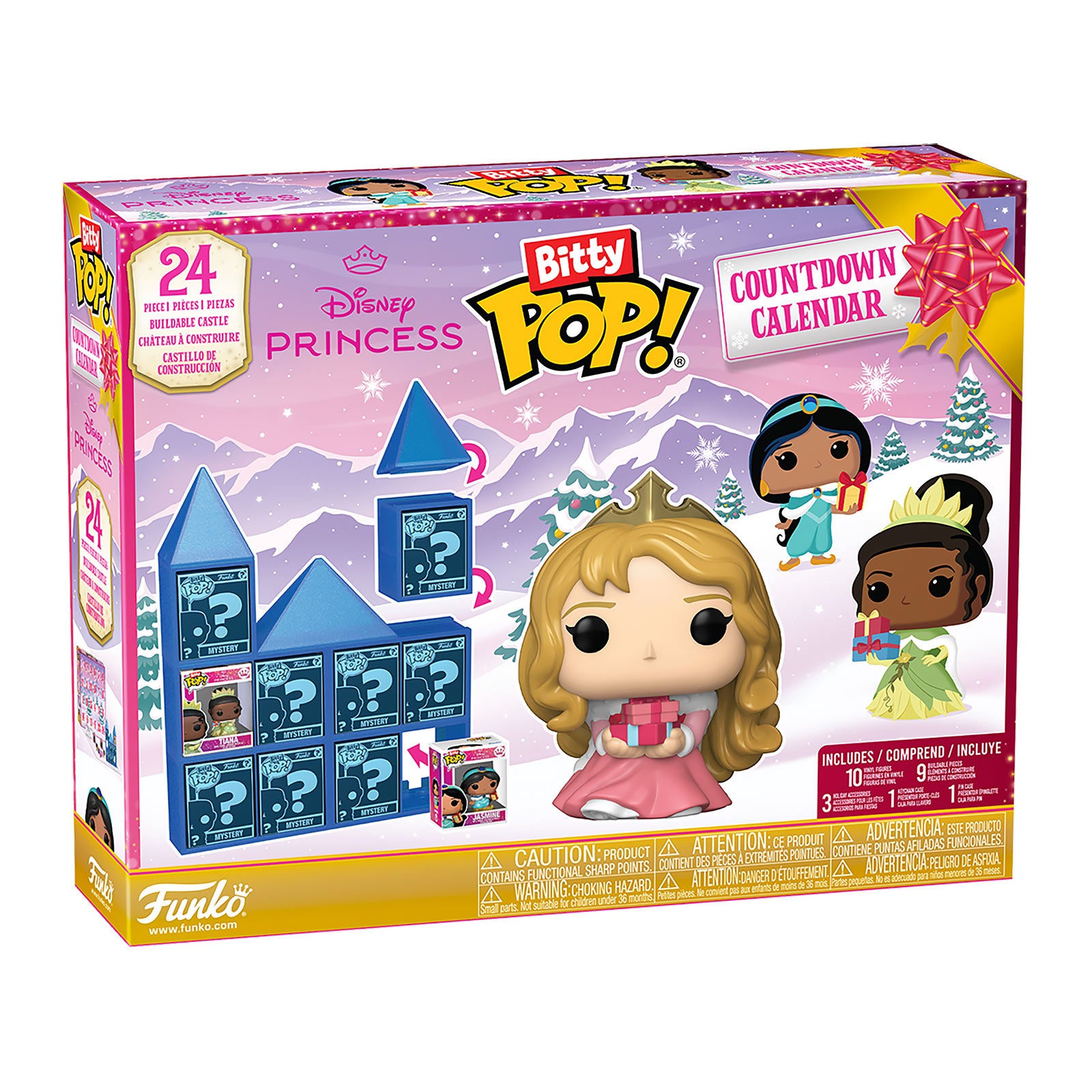Produktbild Disney Princess - Bitty Pop Funko Adventskalender