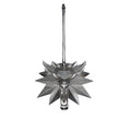 Produktbild Witcher - Wolf Medaillon Weihnachtsbaum-Schmuck