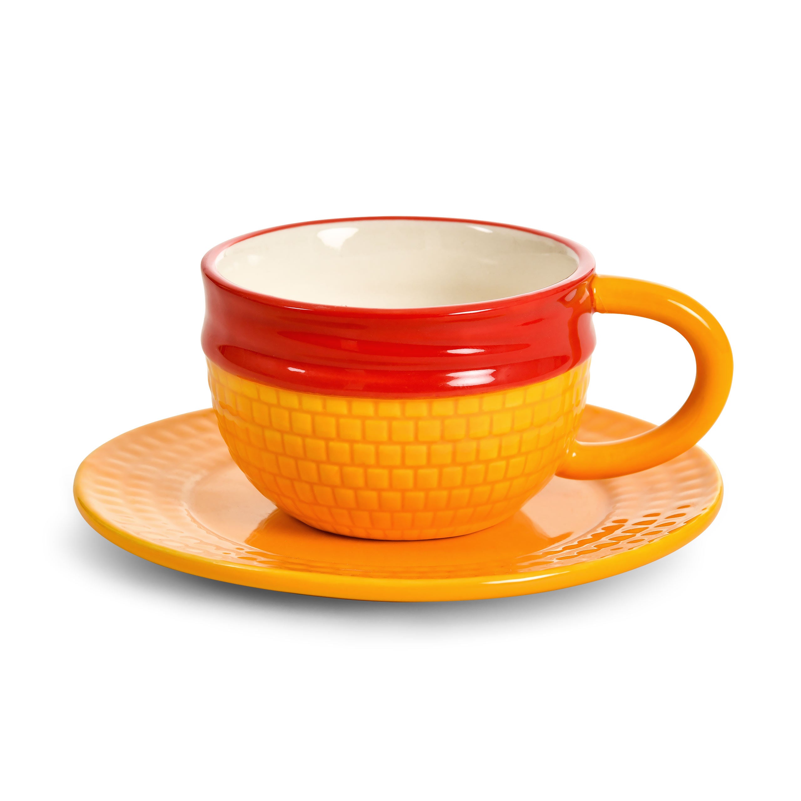 Produktbild Luffy Strohhut Tasse mit Untertasse - One Piece