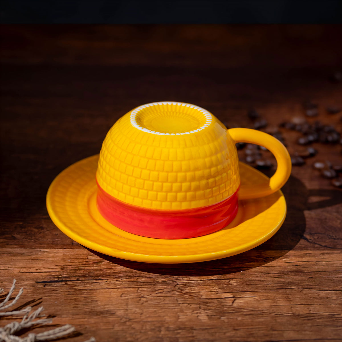 Produktbild Luffy Strohhut Tasse mit Untertasse - One Piece