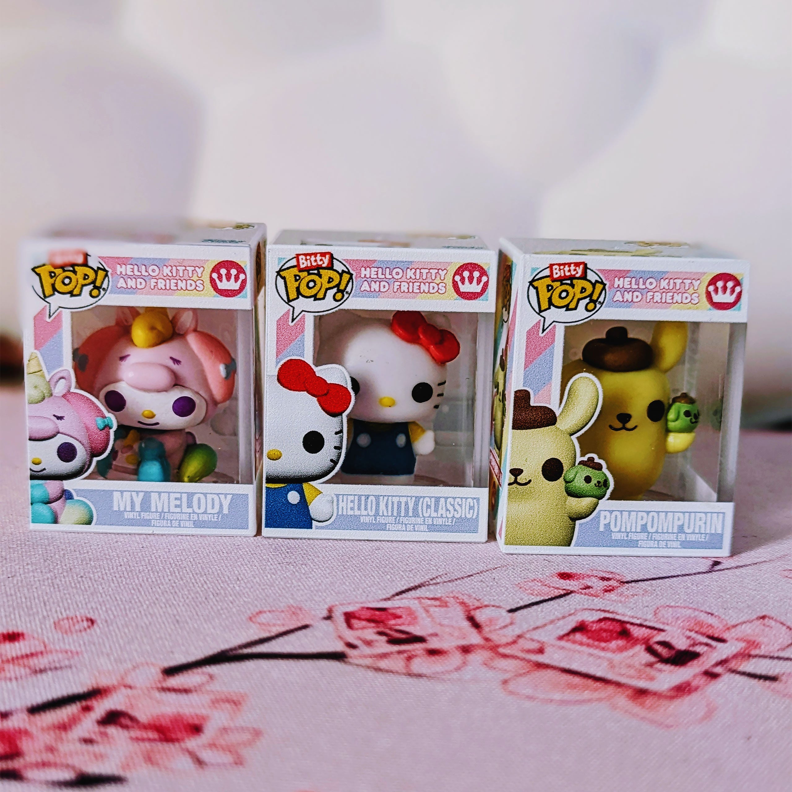 Produktbild Sanrio - Hello Kitty and Friends Funko Bitty Pop 4er Figuren Set Serie 1