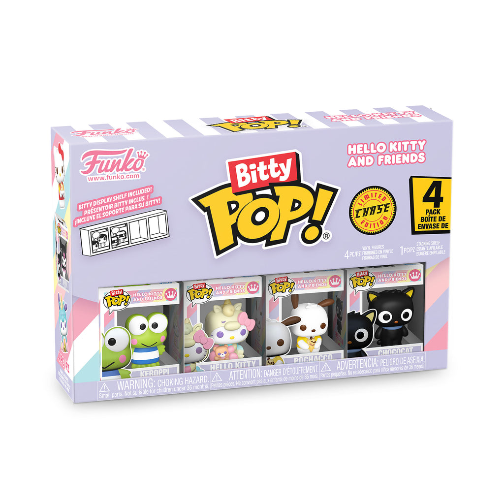 Produktbild Sanrio - Hello Kitty and Friends Funko Bitty Pop 4er Figuren Set Serie 2