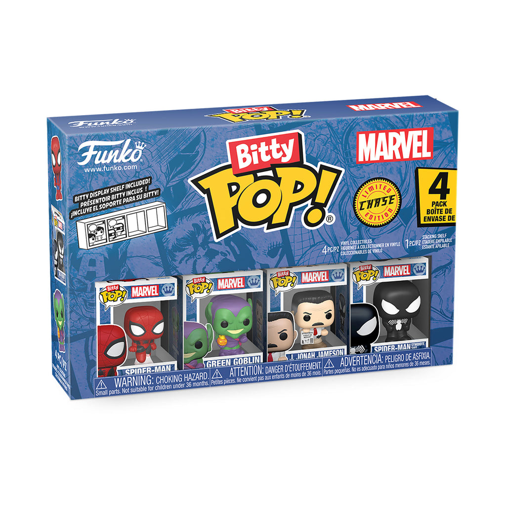 Produktbild Marvel - Spider-Man Funko Bitty Pop 4er Figuren Set Serie 1