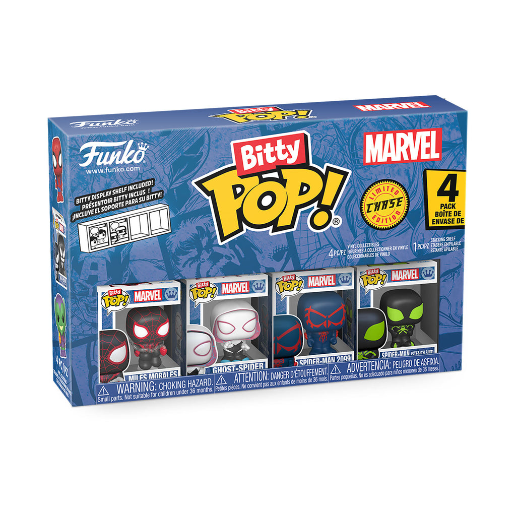 Produktbild Marvel - Spider-Man Funko Bitty Pop 4er Figuren Set Serie 2
