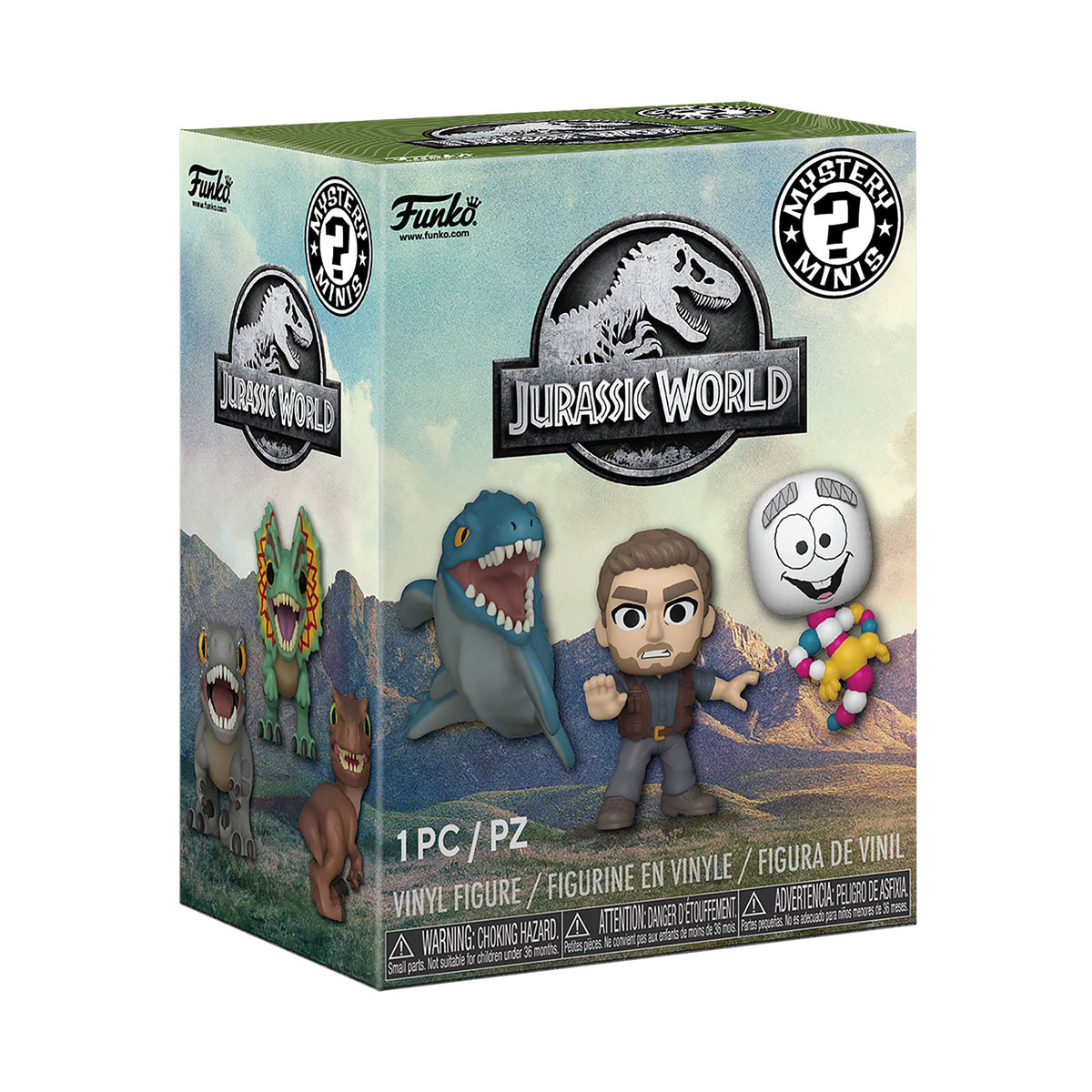Produktbild Jurassic Park & Jurassic World - Mystery Minis Funko Figur