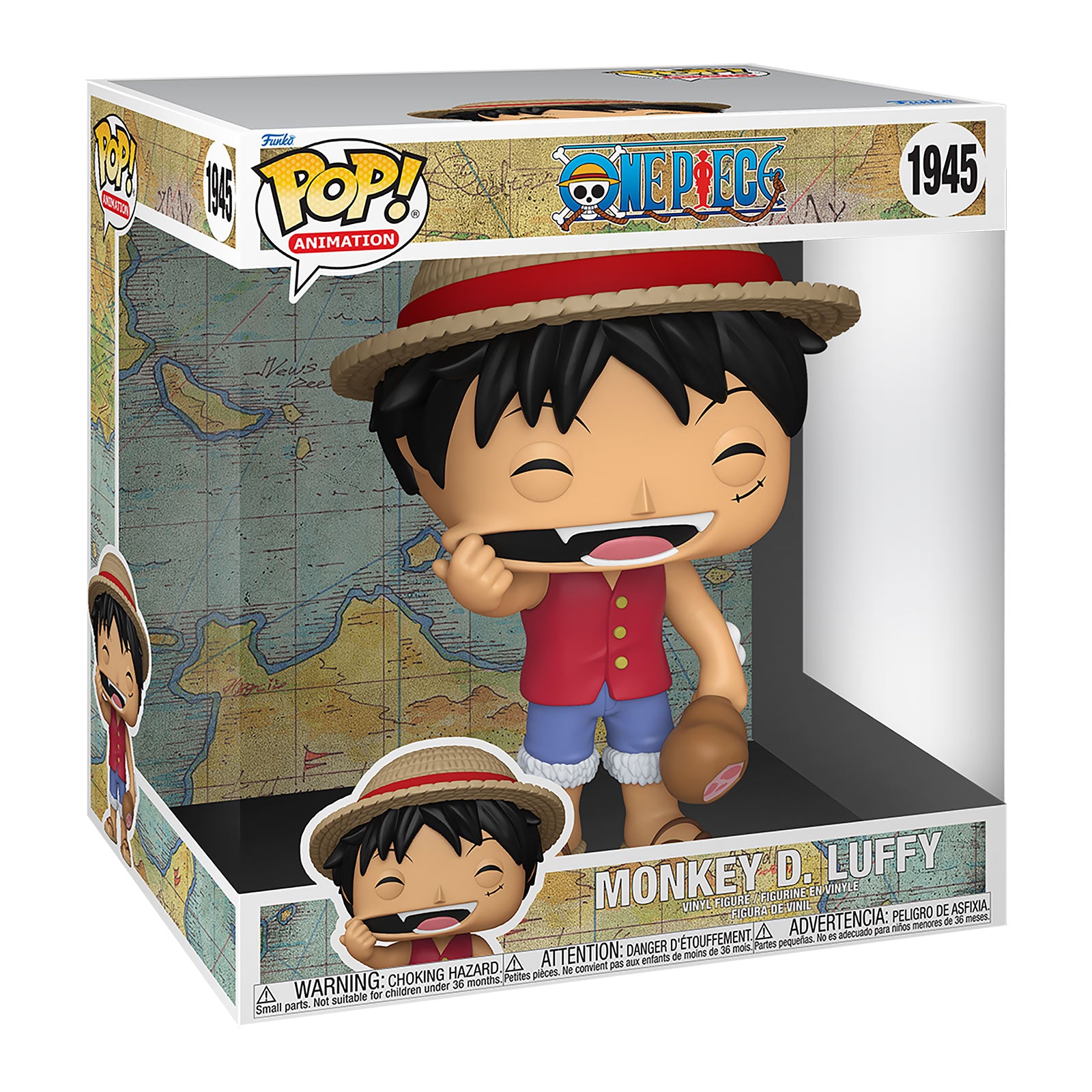 Produktbild One Piece - Luffy Funko Pop Jumbo Figur