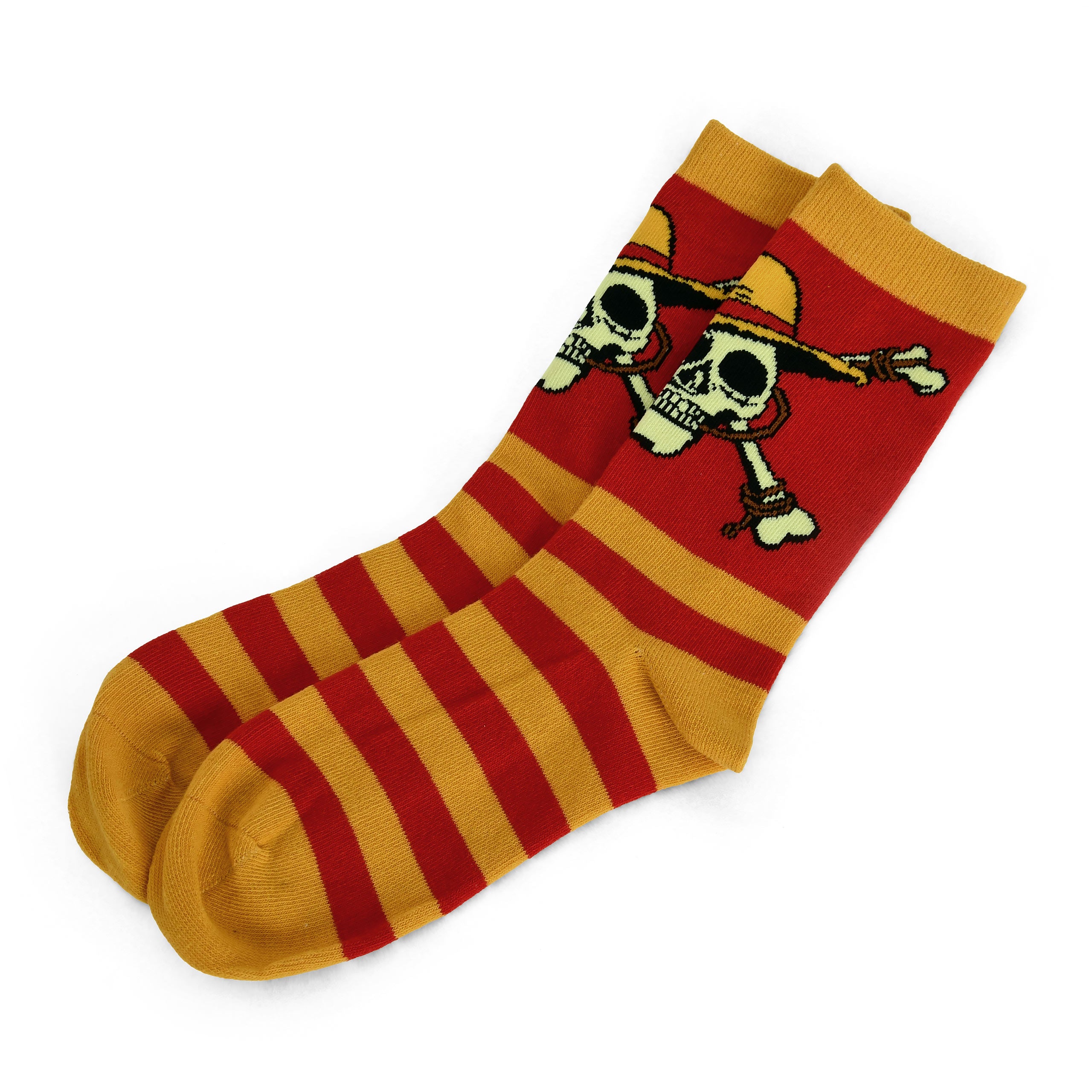 Produktbild One Piece - Luffy Skull Logo Socken