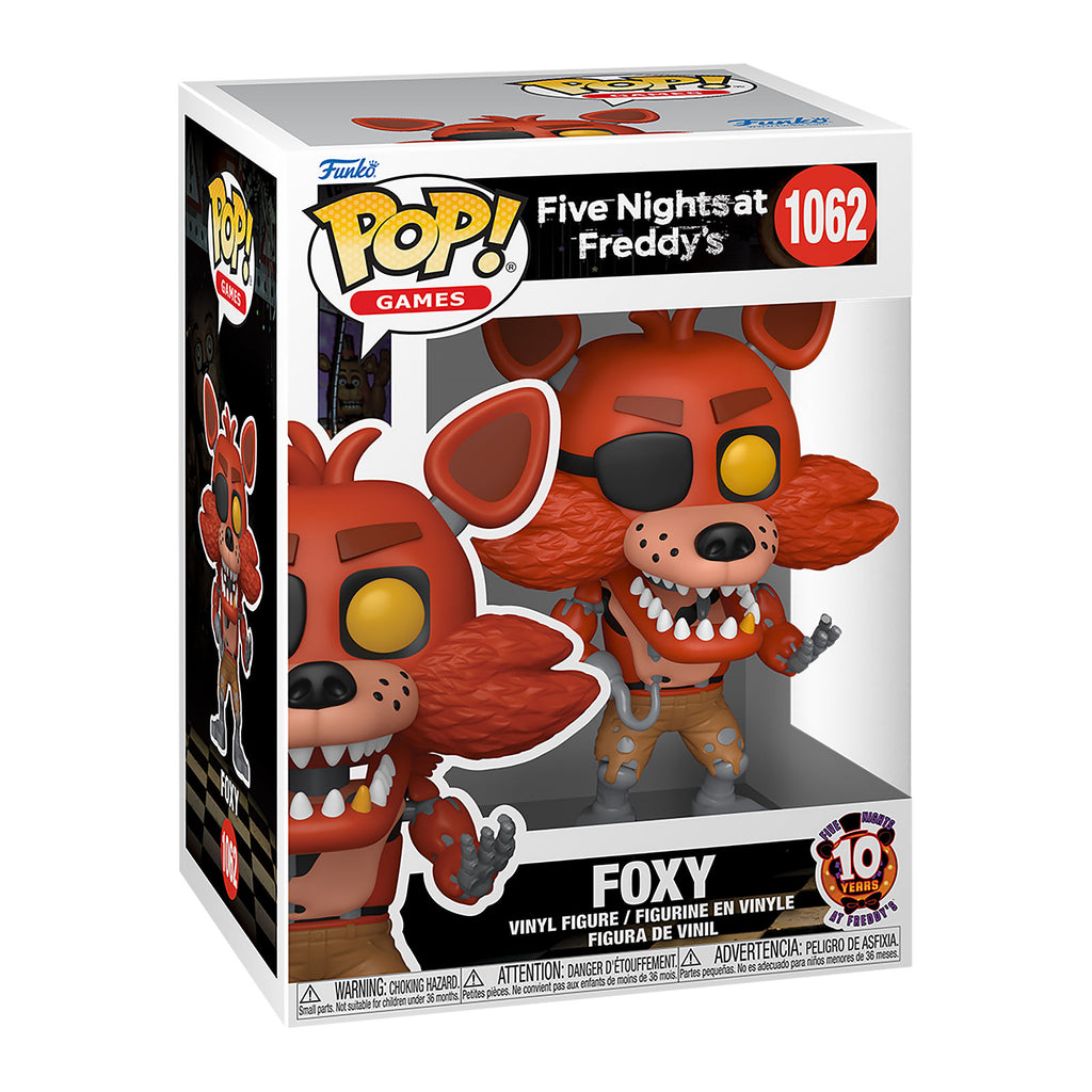 Produktbild Five Nights at Freddys - Foxy Funko Pop Figur 10th Anniversary