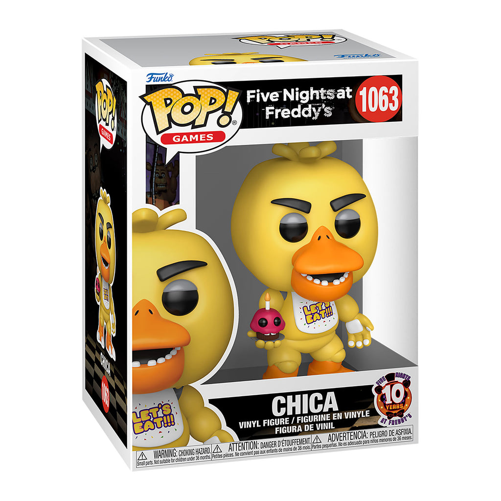 Produktbild Five Nights at Freddys - Chica Funko Pop Figur 10th Anniversary