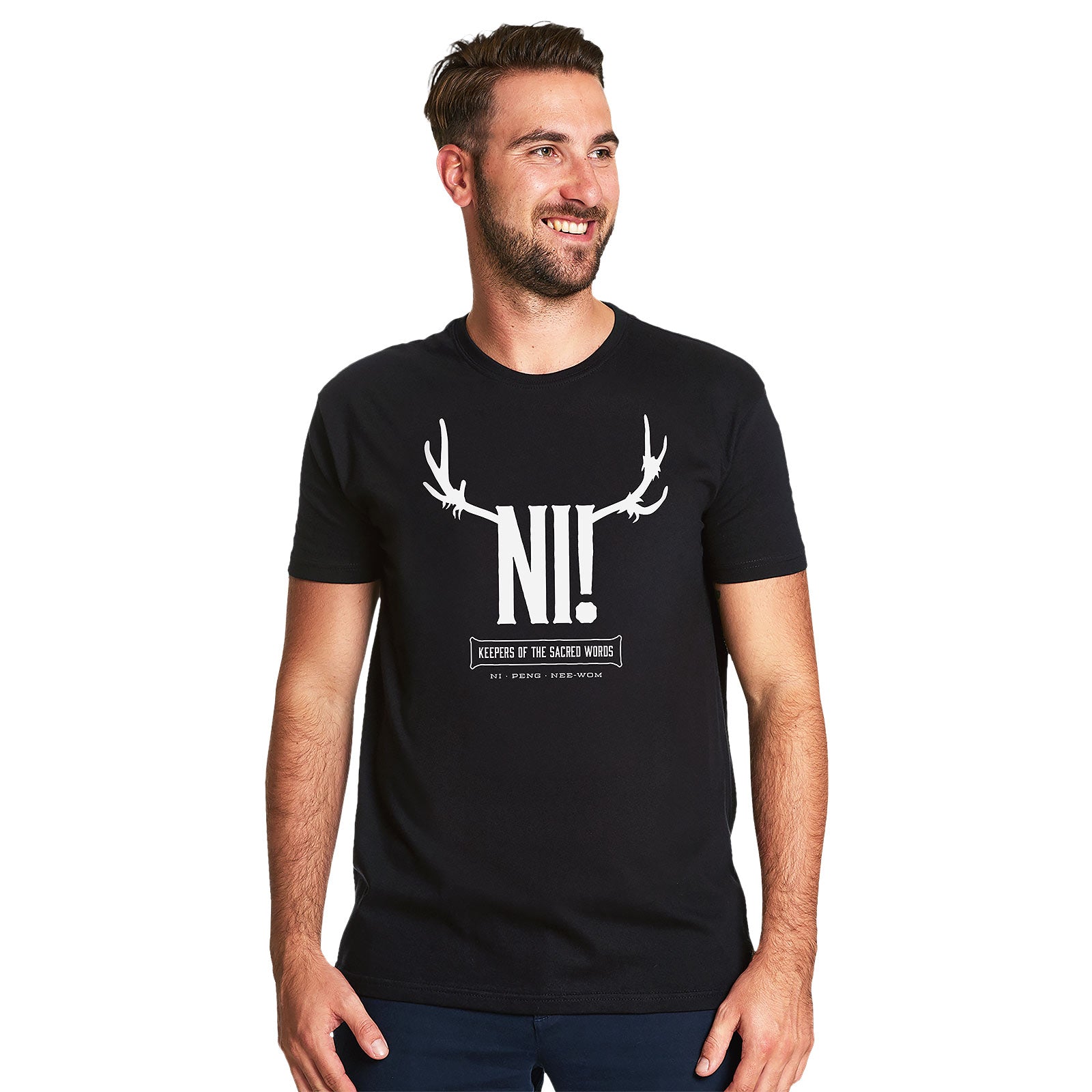 Produktbild Ni! T-Shirt für Monty Python Fans schwarz