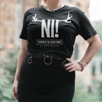 Produktbild Ni! T-Shirt für Monty Python Fans schwarz