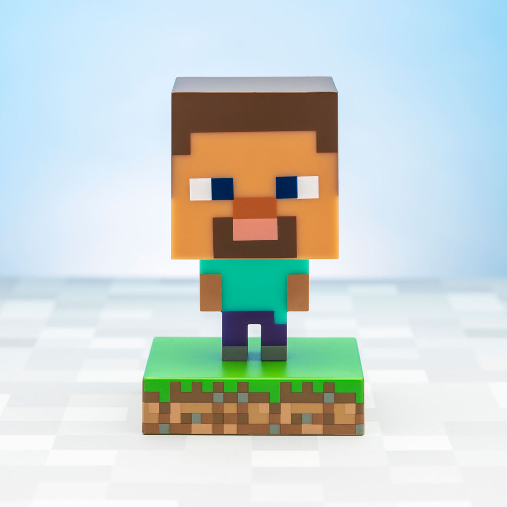 Produktbild Minecraft - Steve Icons 3D Tischlampe