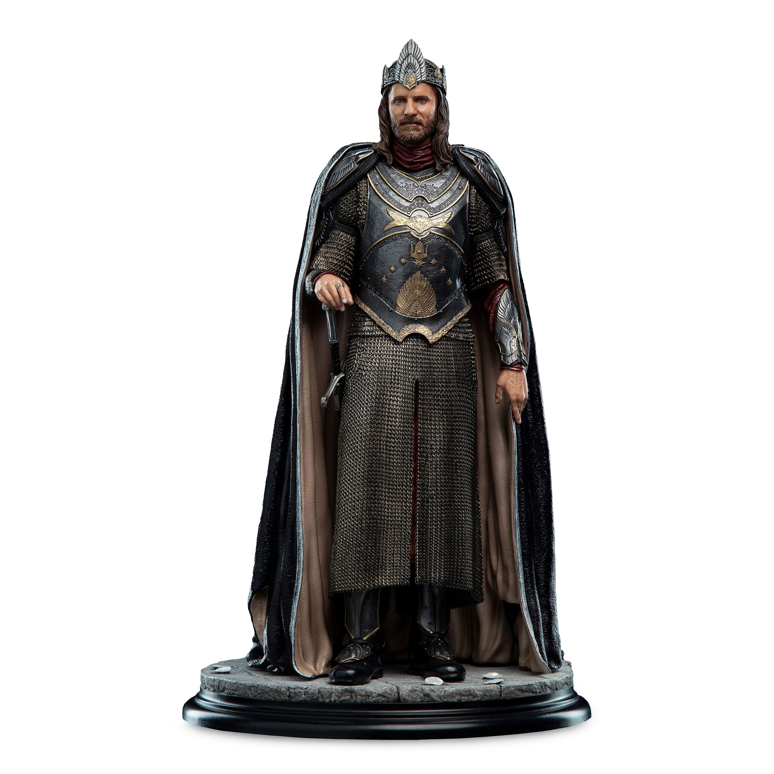 Produktbild Der Herr der Ringe - König Aragorn Figur Classic Series