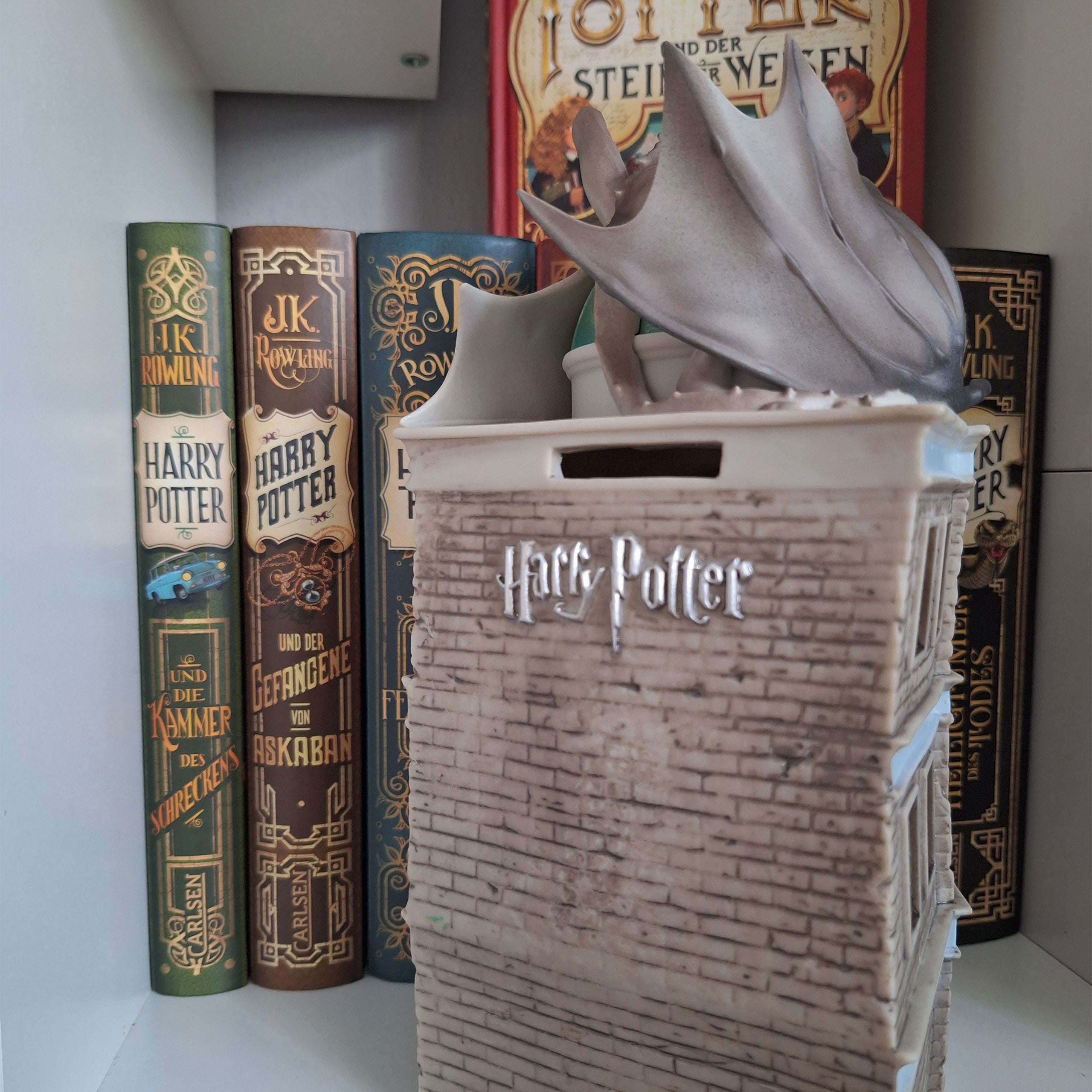 Produktbild Harry Potter - Gringotts Bank mit Drache Spardose
