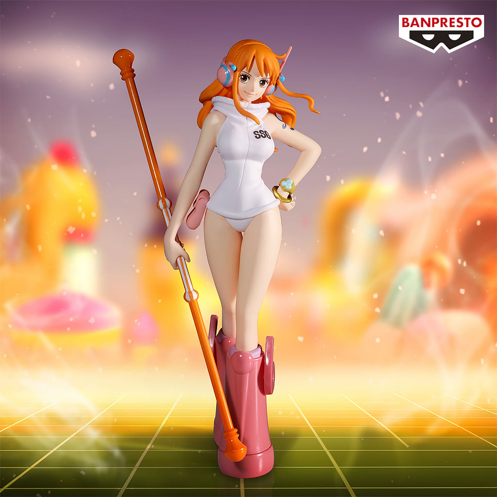Produktbild One Piece - Nami The Shukko Figur Egghead Version