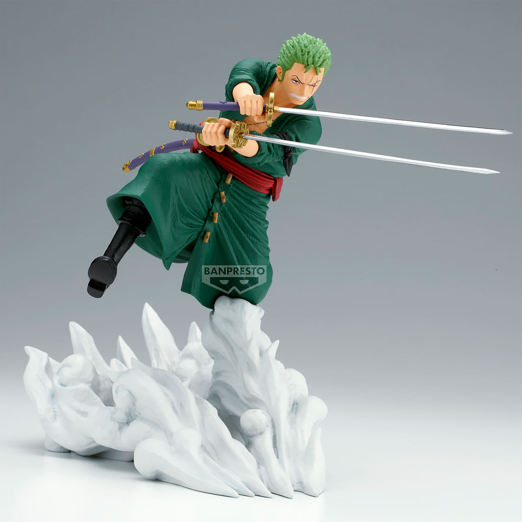 Produktbild One Piece - Roronoa Zoro Senkozekkei Figur Egghead Version