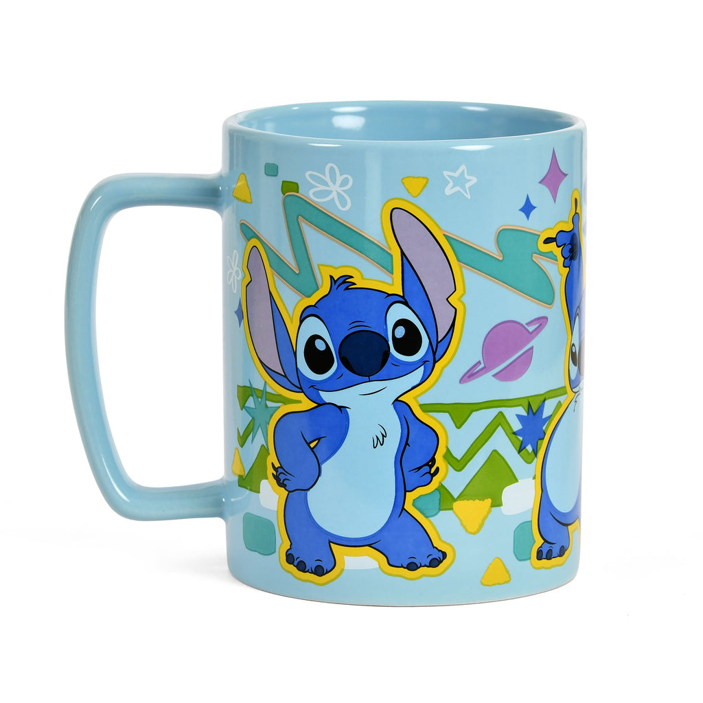 Produktbild Stitch Tasse mit Plüschüberzug - Lilo & Stitch