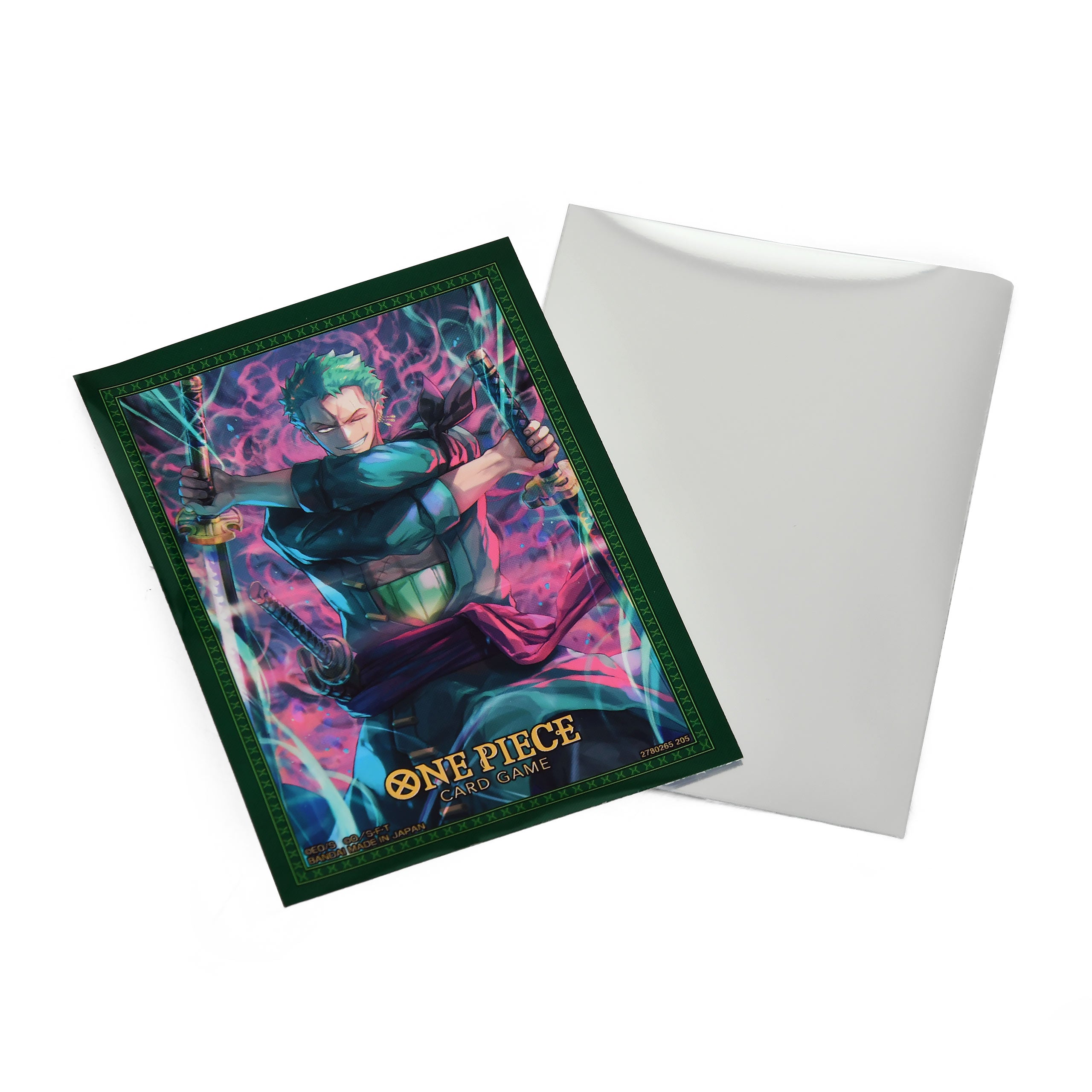 Produktbild One Piece Card Game - Roronoa Zoro Official Sleeve 11 Kartenhüllen