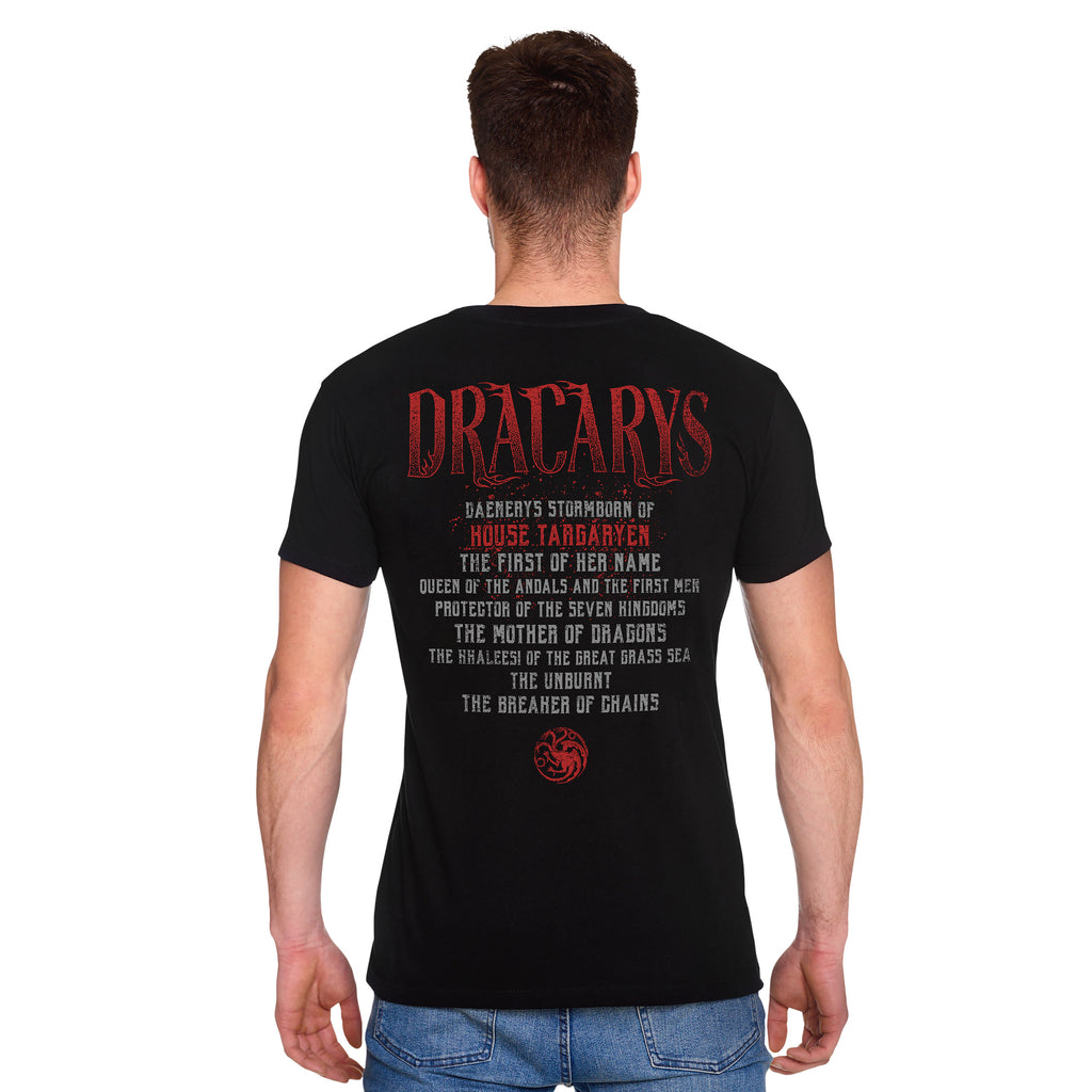 Produktbild Game of Thrones - Dracarys T-Shirt schwarz