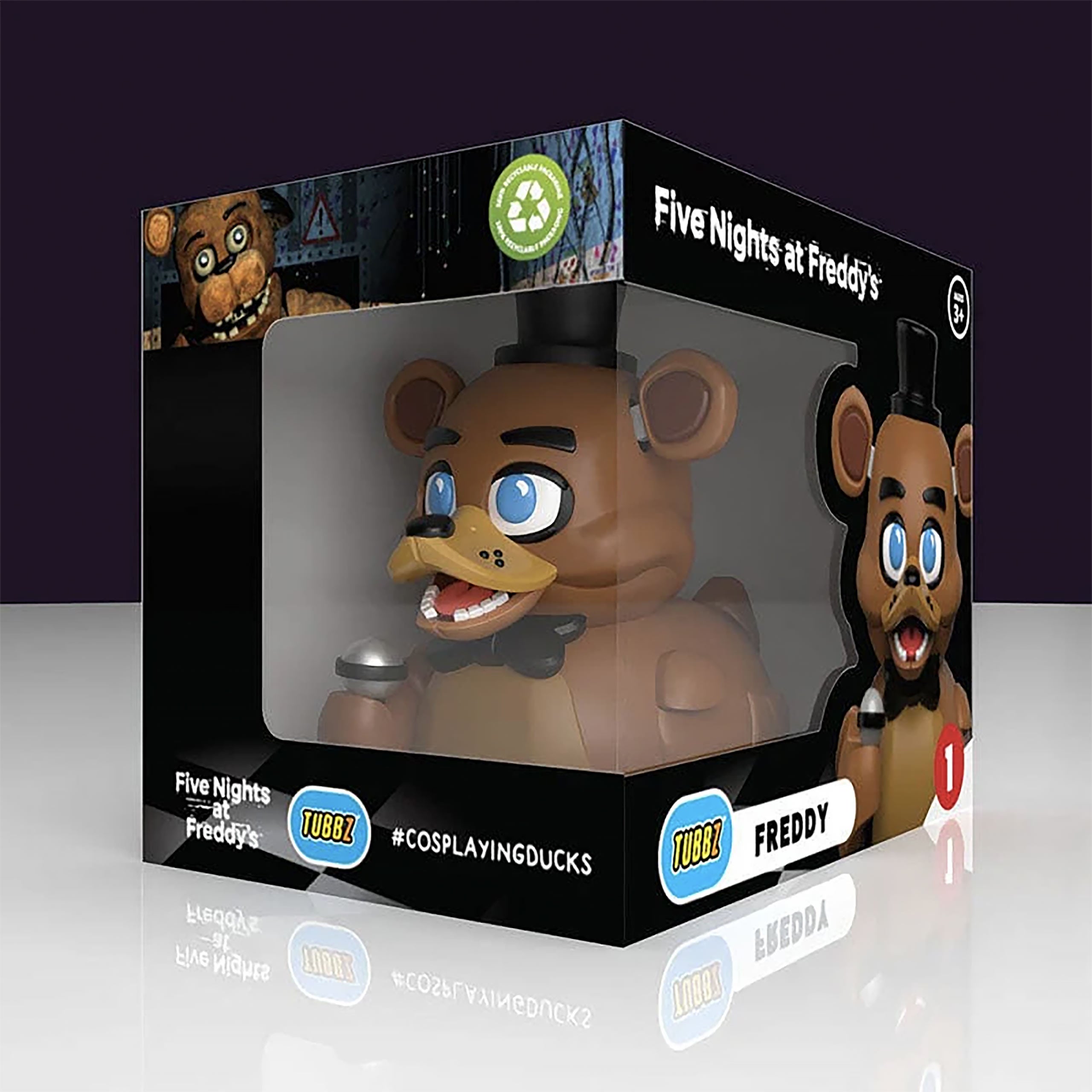 Produktbild Five Nights at Freddys - Freddy Fazbear TUBBZ Deko Ente