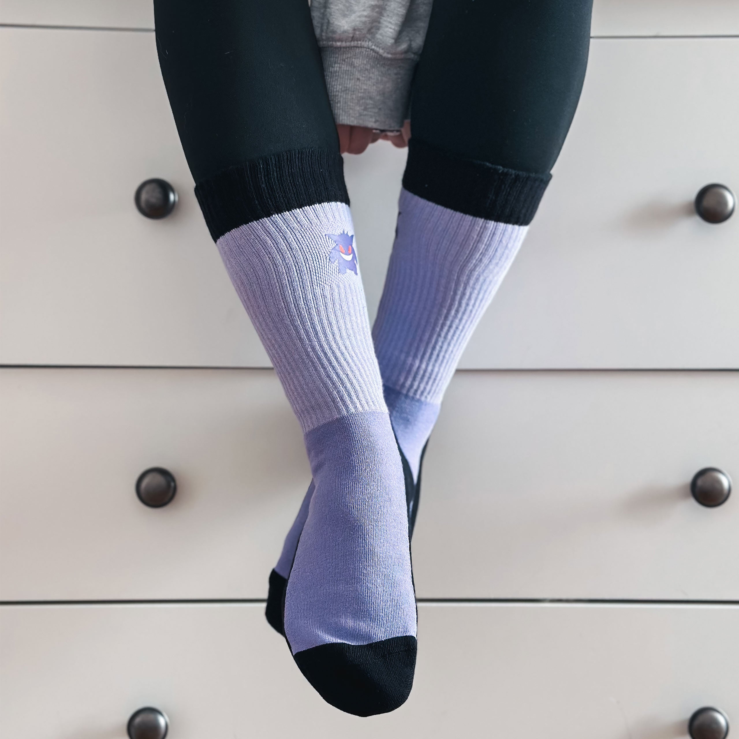 Produktbild Pokemon - Pikachu, Evoli und Gengar Socken 3er Set