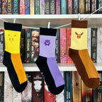 Produktbild Pokemon - Pikachu, Evoli und Gengar Socken 3er Set