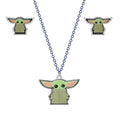 Produktbild Grogu Ohrstecker und Kette - Star Wars The Mandalorian