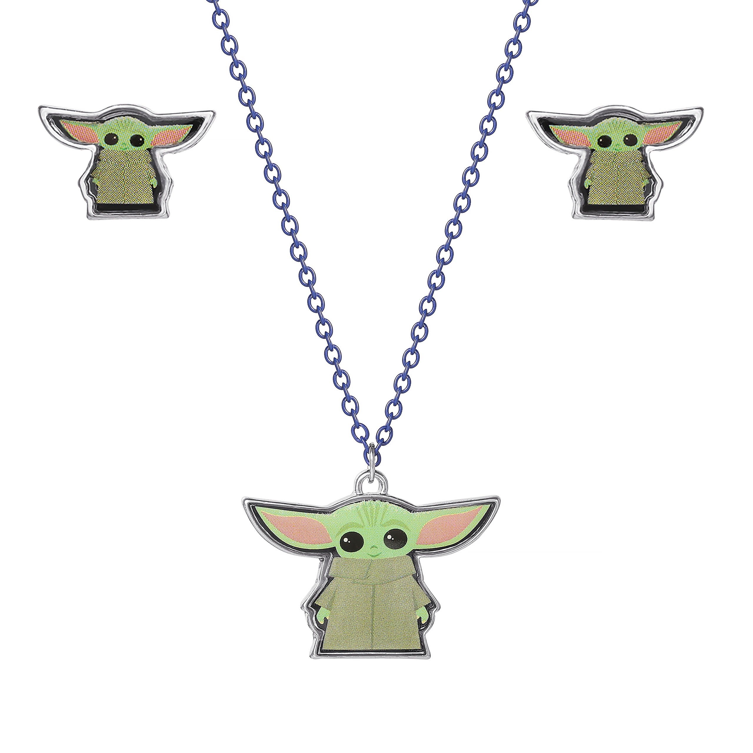 Produktbild Grogu Ohrstecker und Kette - Star Wars The Mandalorian