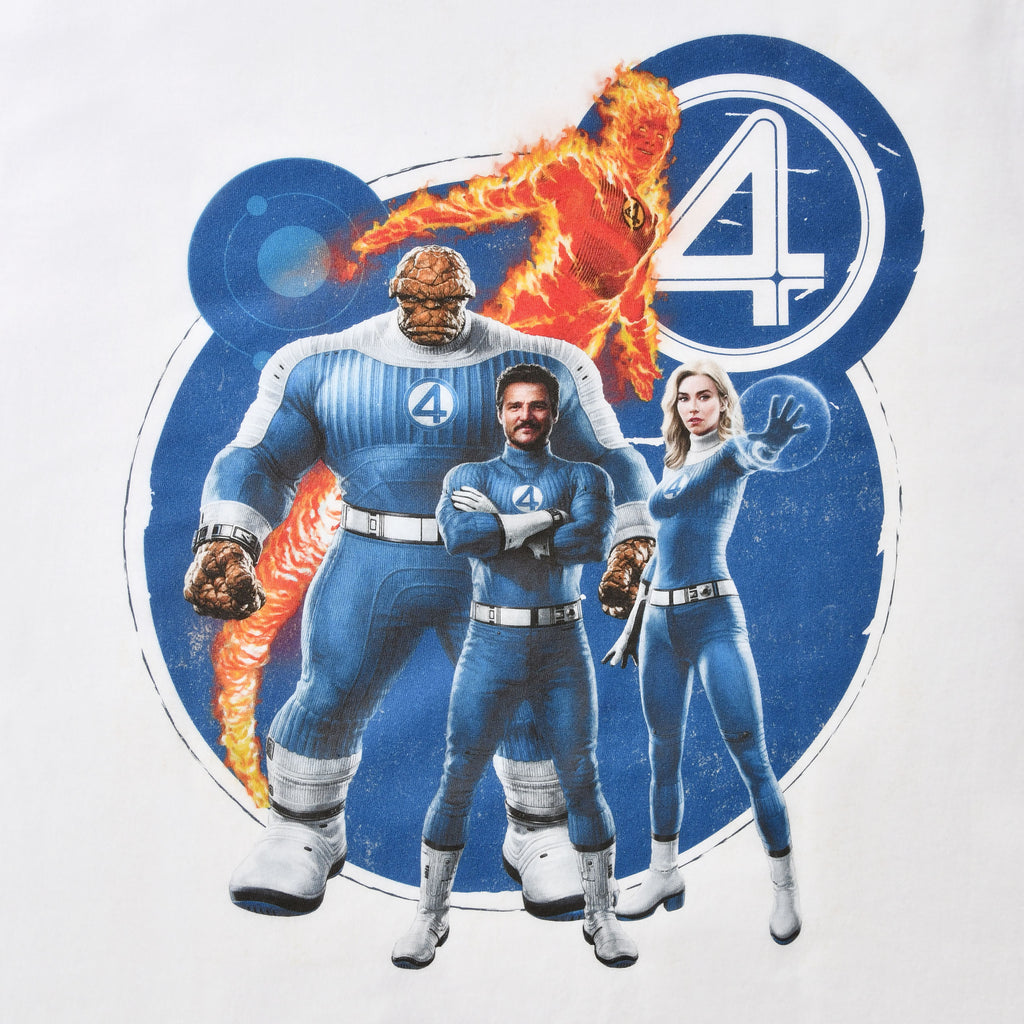 Produktbild Fantastic Four - Group T-Shirt weiß