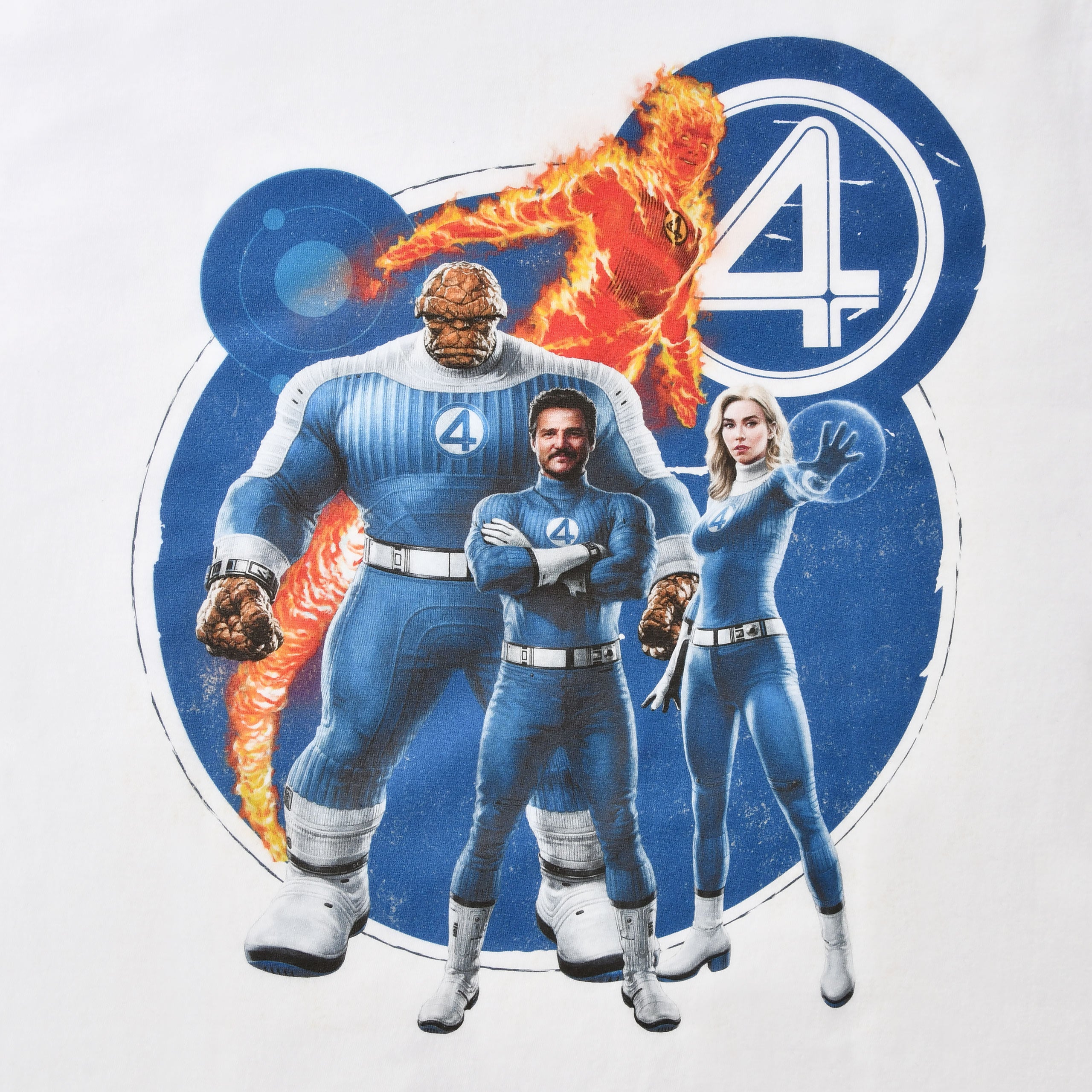Produktbild Fantastic Four - Group T-Shirt weiß