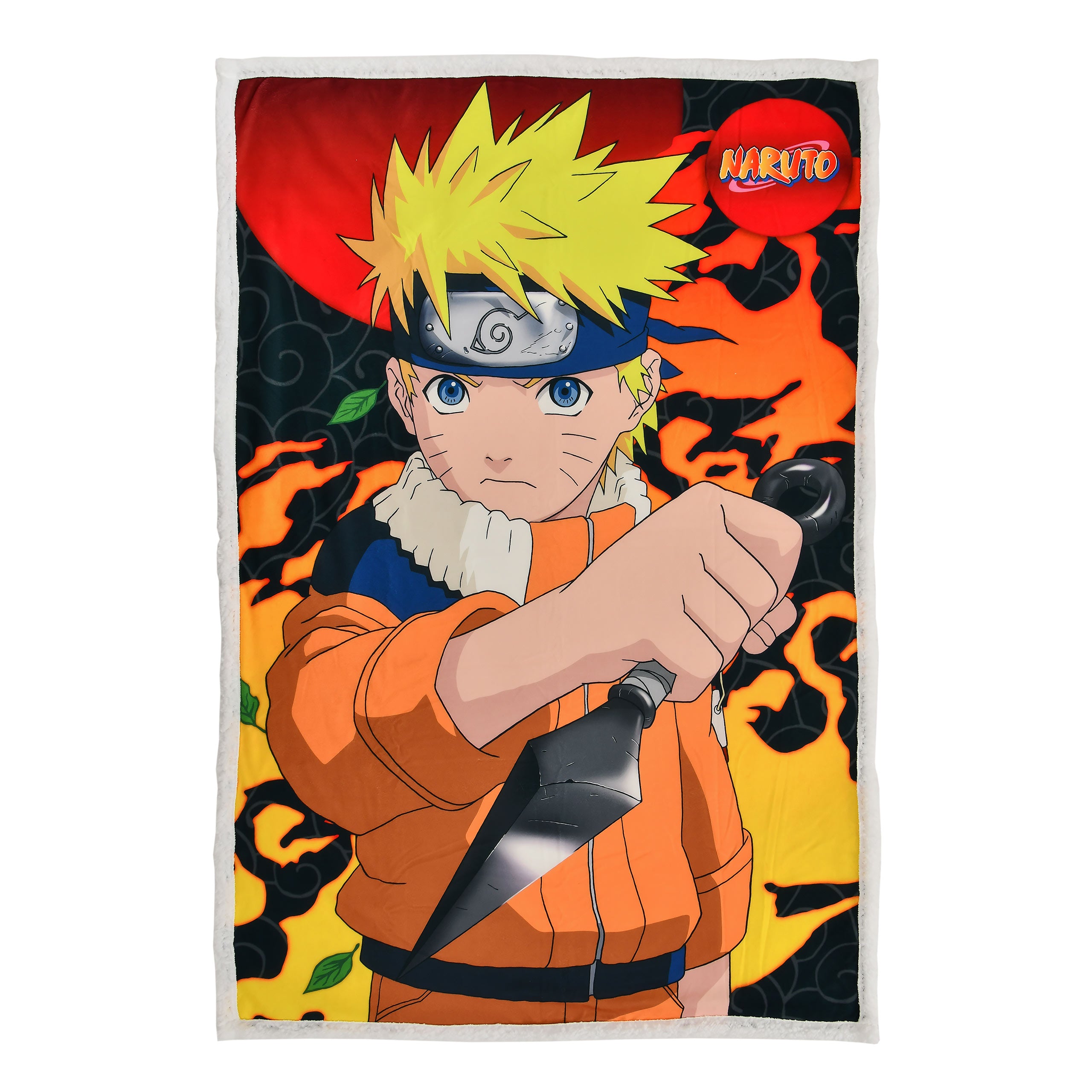 Produktbild Naruto Shippuden - Flauschdecke mit Teddyfell