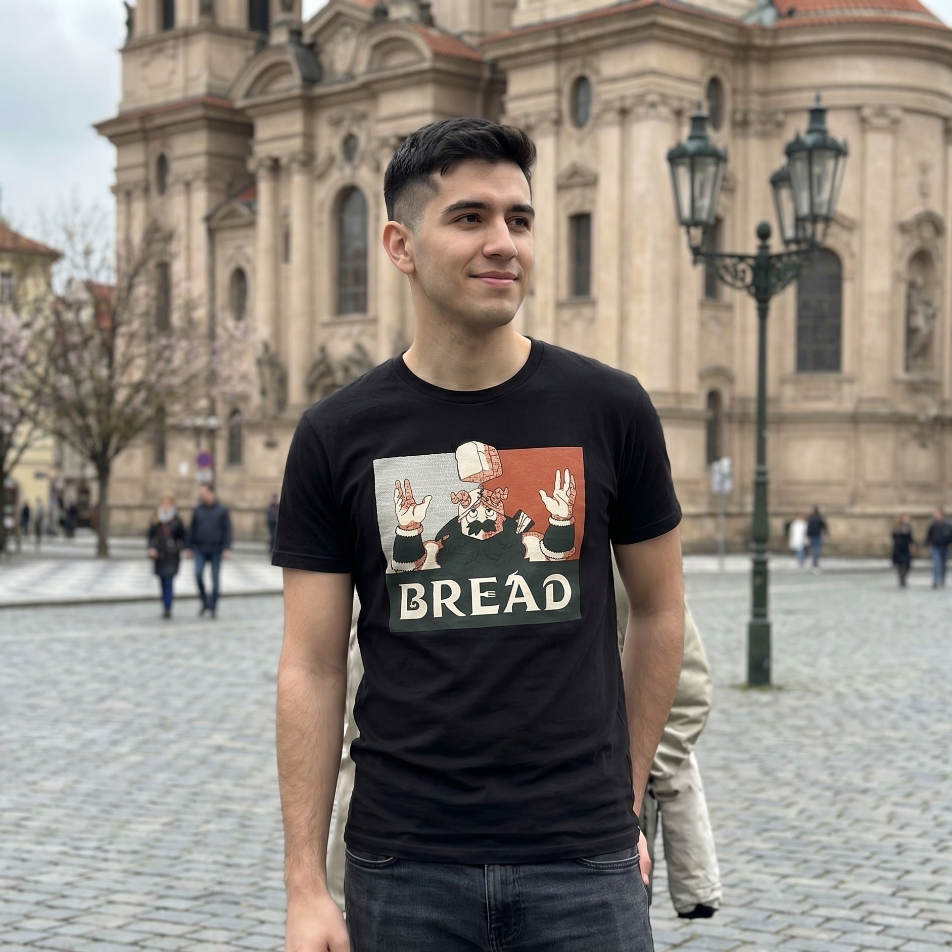 Product image Bread T-shirt for Delicious in Dungeon fans