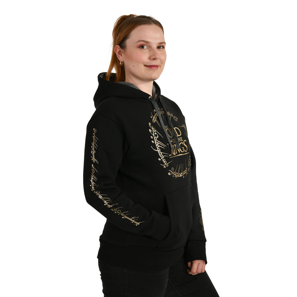 Produktbild Der Herr der Ringe - Der Eine Ring Logo Hoodie